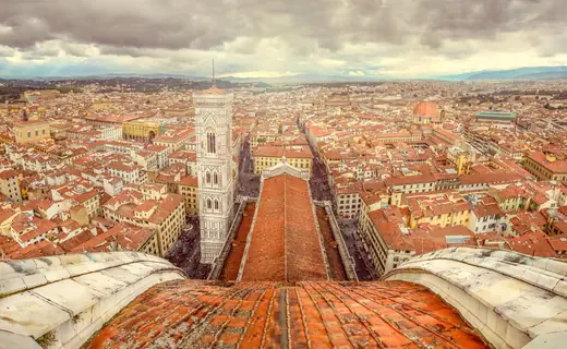 I tetti di Firenze visti dalla cupola del Duomo