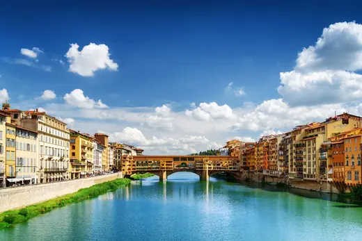 Il Ponte Vecchio in una giornata di sole
