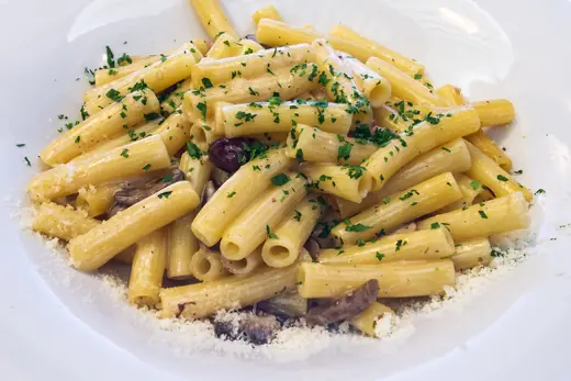 Rigatoni ai funghi