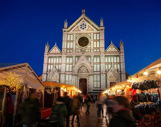 I mercatini di Natale in Piazza Santa Croce