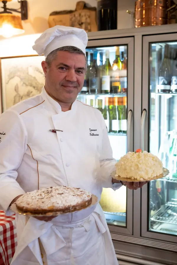 Lo chef con le schiacciate fatte in casa